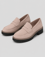 Loafers Dames Suede met Dikke Zool