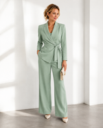 Tweedelige set met top en broek Dames