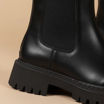 Chelsea Boots Dames Laarzen met Ronde Neus