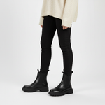 Chelsea Boots Dames Laarzen met Ronde Neus