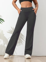 Flared broek met hoge taille Dames