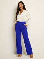 Flared broek met hoge taille Dames