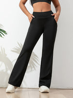 Flared broek met hoge taille Dames