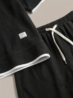 Tweedelige set met T-shirt en short Heren