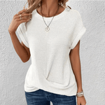 Gebreide top met twistdetail Dames