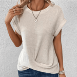 Gebreide top met twistdetail Dames