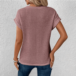 Gebreide top met twistdetail Dames