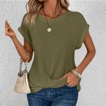 Gebreide top met twistdetail Dames