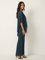 Co-ord Set Dames Chiffon Top en Broek