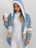 Teddy Vest Dames met Capuchon