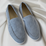 Loafers met suedelook Heren