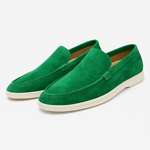 Suede loafers met flexibele zool Heren