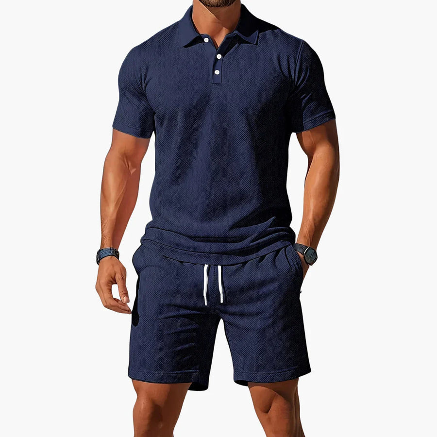 Heren Set met Polo en Korte Broek