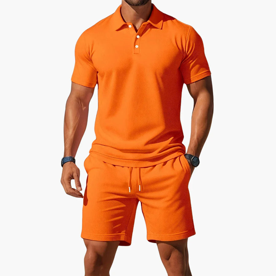 Heren Set met Polo en Korte Broek
