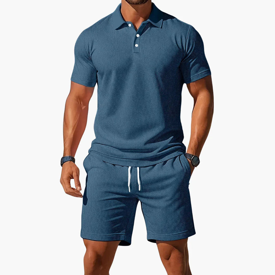 Heren Set met Polo en Korte Broek