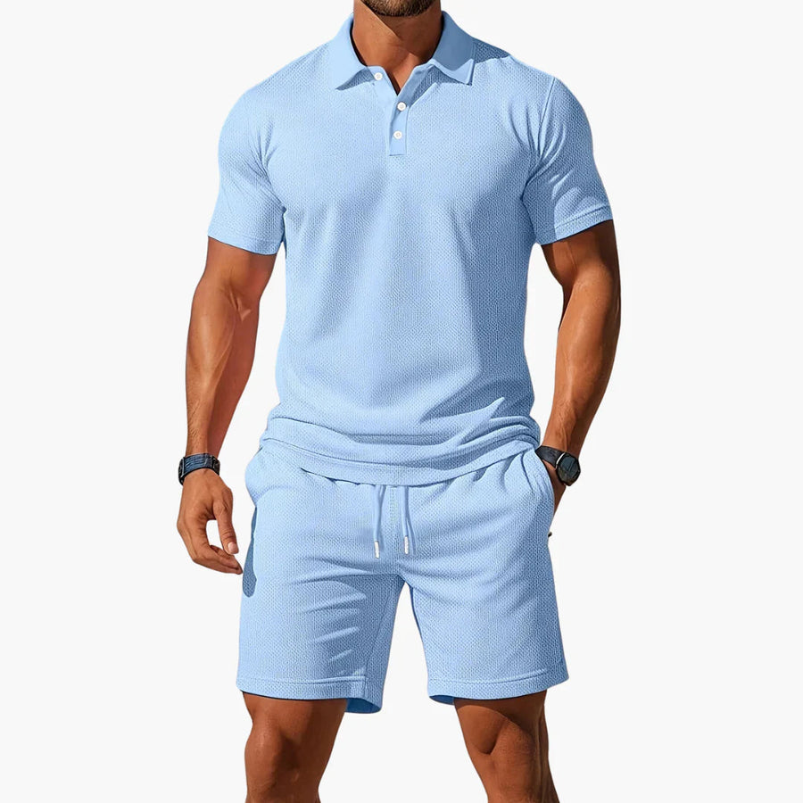 Heren Set met Polo en Korte Broek