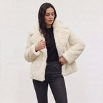 Oversized Jas Dames Faux Fur