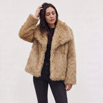Oversized Jas Dames Faux Fur