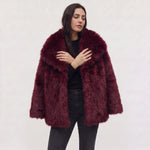 Oversized Jas Dames Faux Fur