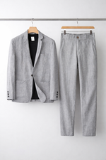 Tweedelige Zomer Set met Blazer en Pantalon Heren