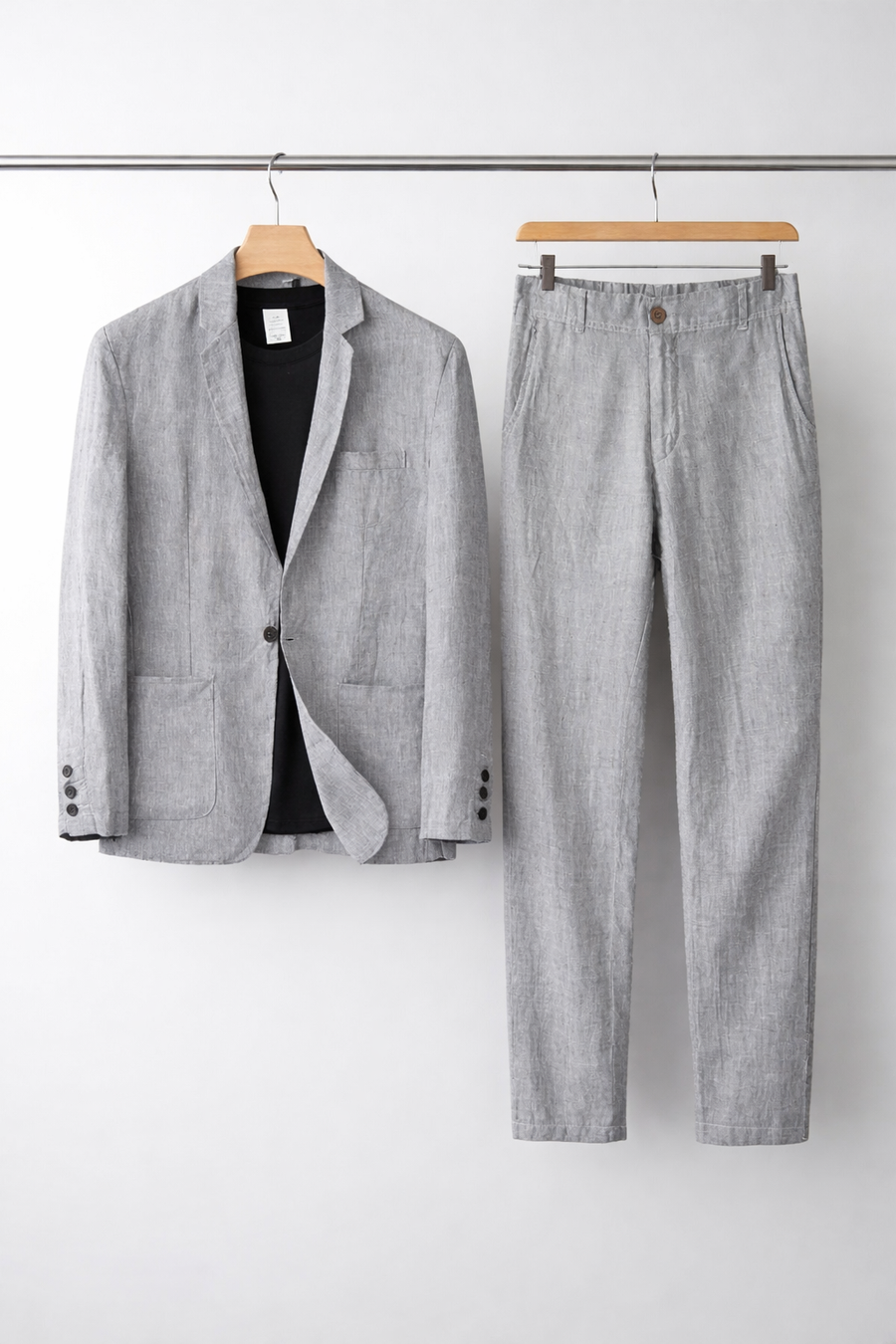 Tweedelige Zomer Set met Blazer en Pantalon Heren