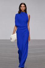 Tweedelige set met mouwloze top en wijde broek Dames