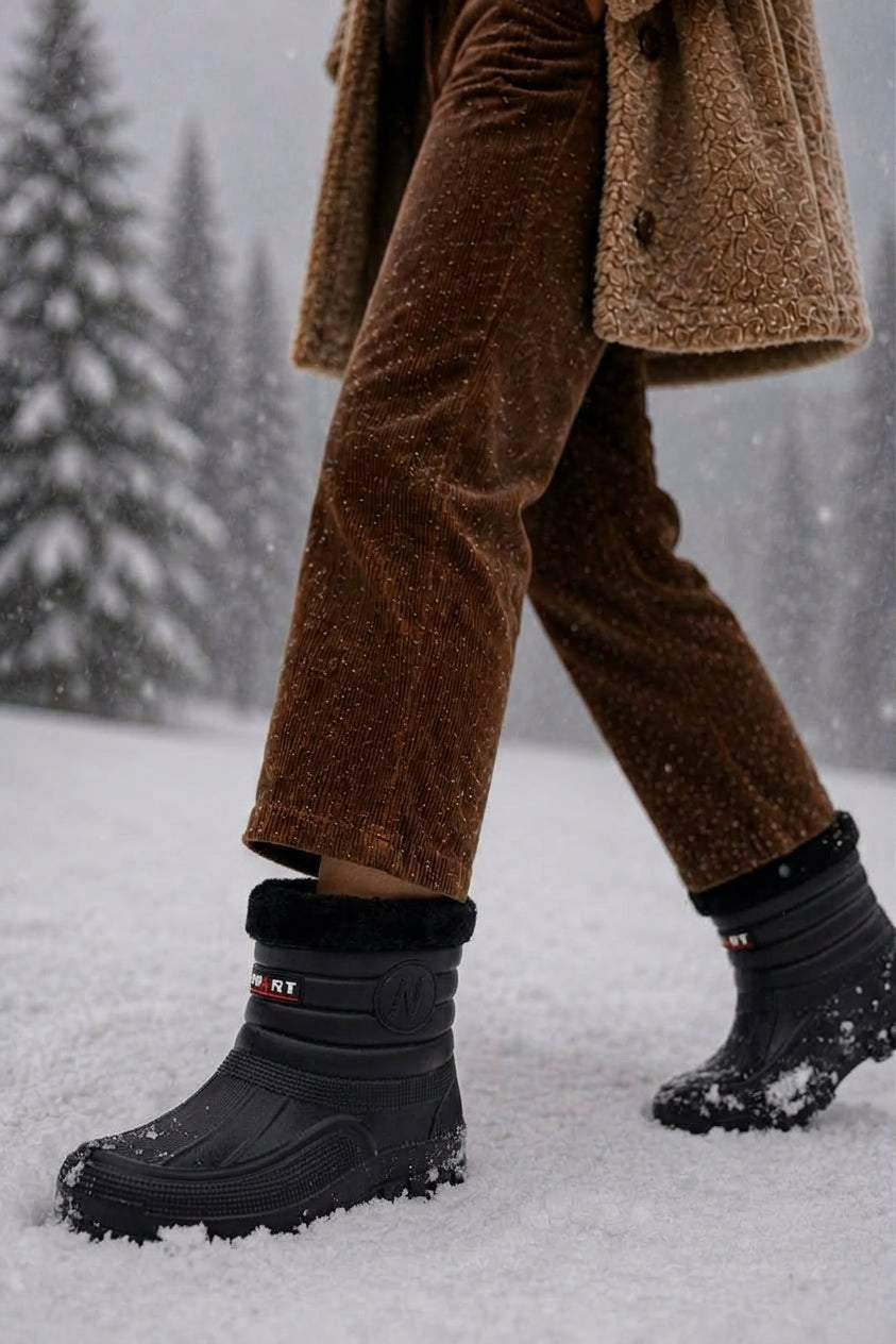 Winterlaarzen Heren Waterdicht met Antislip Zool