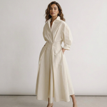 Blousejurk Dames Maxi Getailleerd