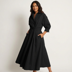 Blousejurk Dames Maxi Getailleerd