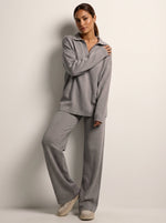Co-ord Set Dames Loungewear Top en Broek