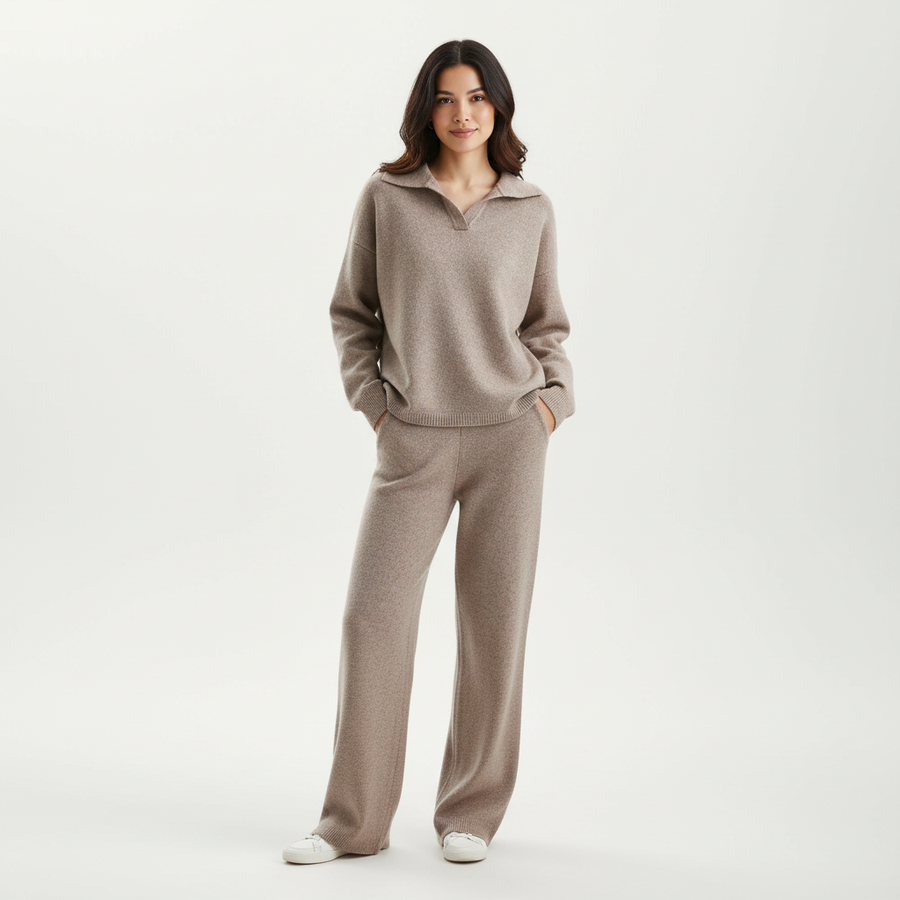 Co-ord Set Dames Loungewear Top en Broek