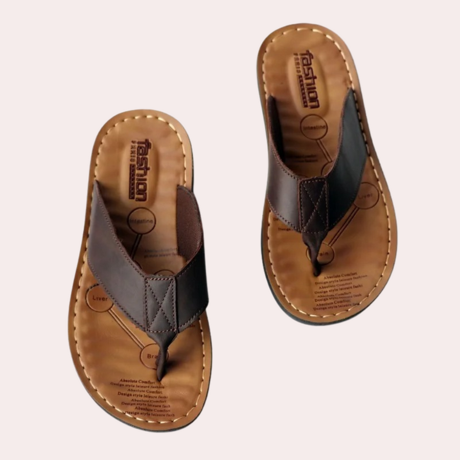 PU Leren slippers Heren