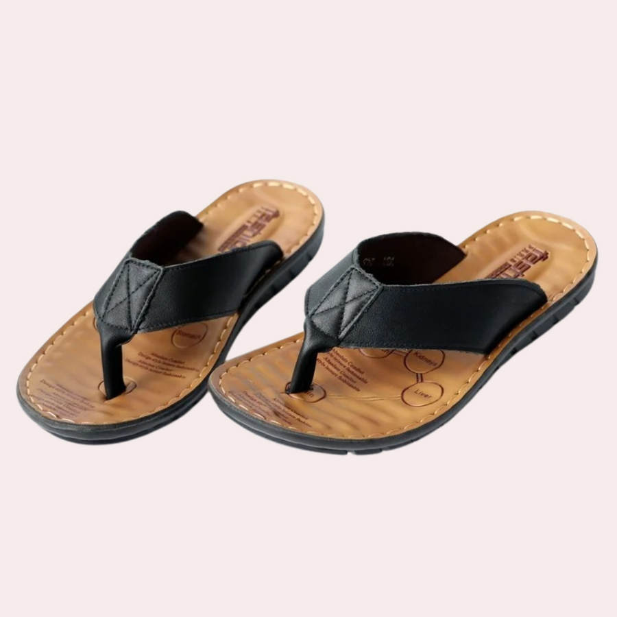 PU Leren slippers Heren