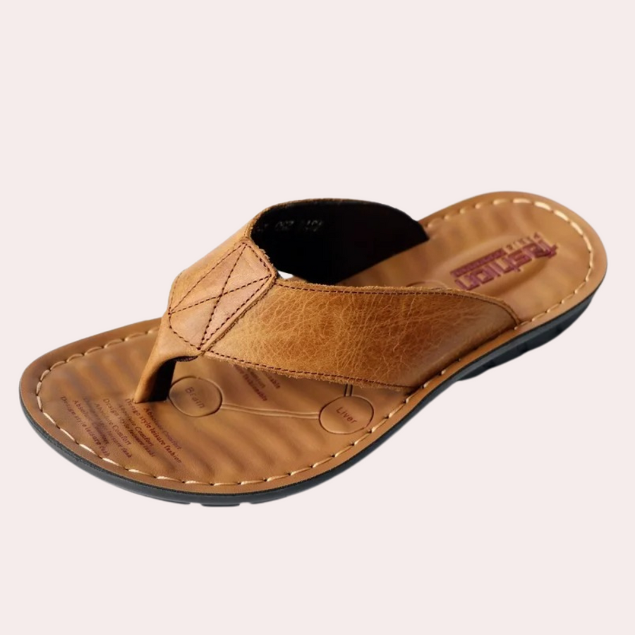PU Leren slippers Heren