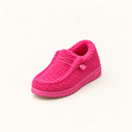 Pantoffels Dames Teddy met Elastisch Koord