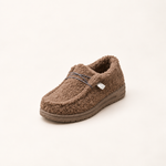 Pantoffels Dames Teddy met Elastisch Koord