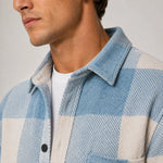 Flanel Overshirt Heren met Borstzak
