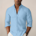 Slim fit overhemd met lange mouwen Heren