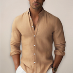 Slim fit overhemd met lange mouwen Heren