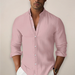 Slim fit overhemd met lange mouwen Heren