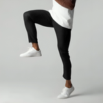 Slim fit chino broek elastische taille Heren