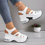 Zomer sandalen met verstelbare band Dames