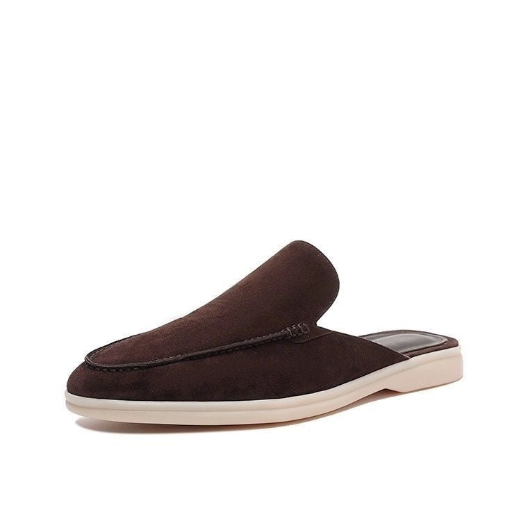 Suede Instappers met flexibele zool Heren