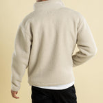 Teddy Vest Heren Fleece met Staande Kraag