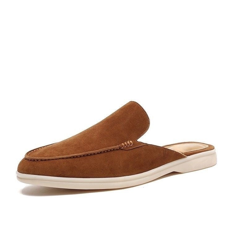 Suede Instappers met flexibele zool Heren