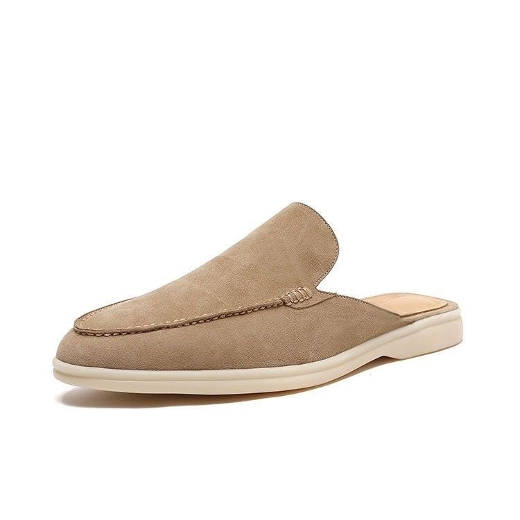 Suede Instappers met flexibele zool Heren