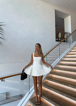 mini zomerjurk met flare Dames