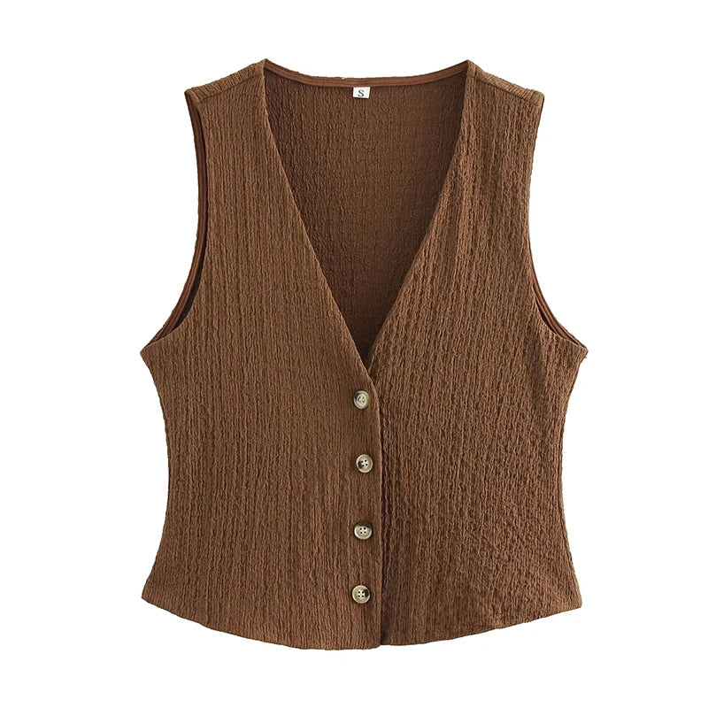 Tweedelige zomer set met top en lange broek Dames