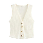 Tweedelige zomer set met top en lange broek Dames