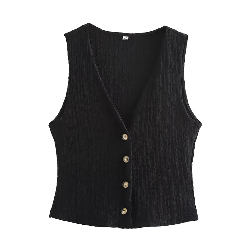Tweedelige zomer set met top en lange broek Dames
